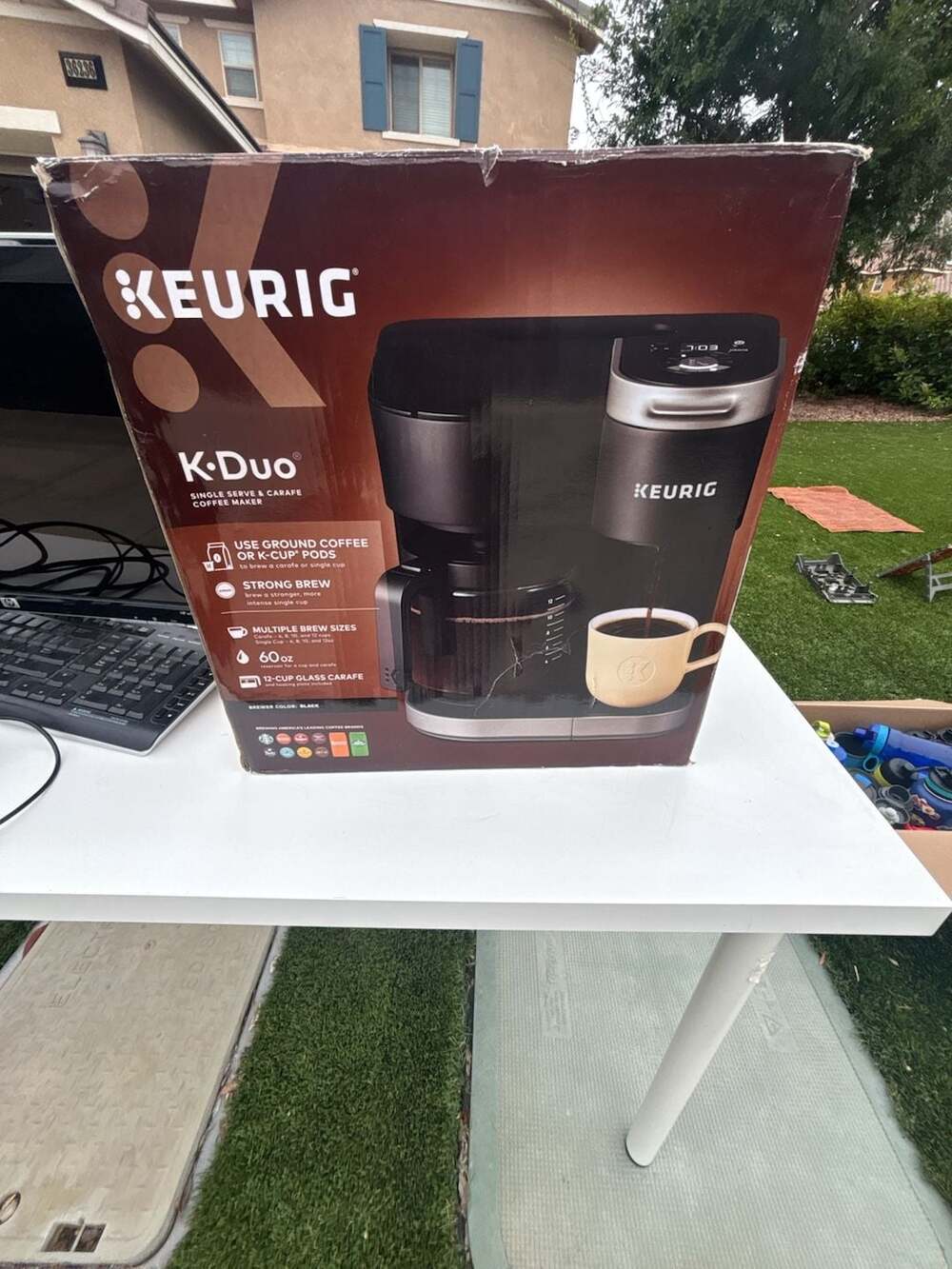 Keurig K-Duo Single Serve and Carafe Coffee Maker